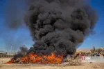 امحاء ۱۸ تن مواد مخدر در شیراز