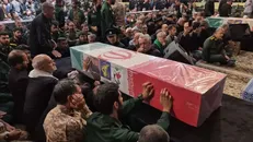 وداع باشکوه با دو شهید مدافع امنیت در حرم مطهر امام رضا (ع)