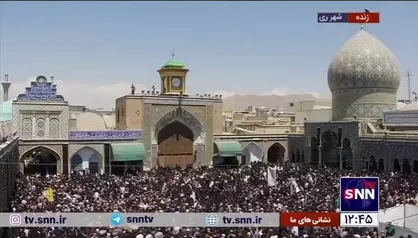 تکمیل ظرفیت حرم حضرت عبدالعظیم (ع) پیش از ورود پیکر شهید امیرعبداللهیان
