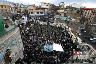 تشییع و تدفین شهید مدافع وطن محمد حسین حدادیان