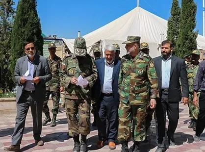 امیر حیدری از یگان&zwnj;های نزاجا در سیستان و بلوچستان بازدید کرد