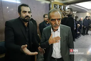 مراسم ترحیم مرحوم پیام صابری