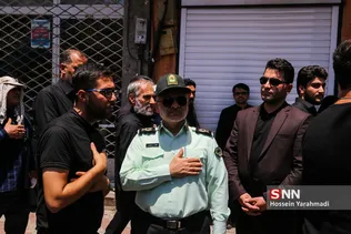 سردار مجتبایی فرمانده نیروی انتظامی استان قم