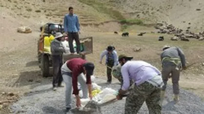اردوی جهادی کایرون بسیج دانشجویی دانشگاه شمال آمل برگزار شد