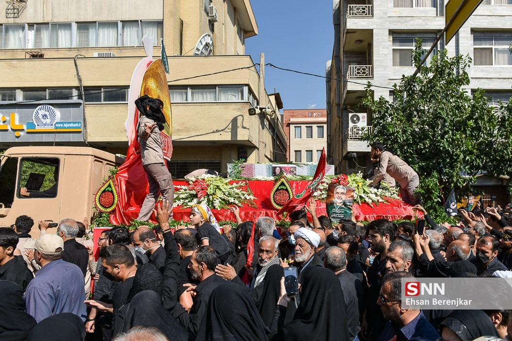 تشییع و خاکسپاری «شهید عبدالله اسکندری» در شیراز
