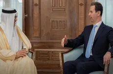 دیدار وزیر خارجه بحرین با بشار اسد پس از ۱۳ سال
