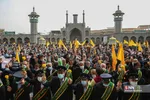 مراسم نمادین استقبال از ورود کاروان حضرت معصومه(س) به قم
