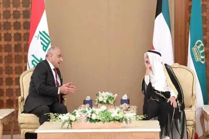 رایزنی نخست وزیر عراق با امیر کویت