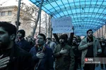 تجمع دانشجویان در دانشگاه تهران