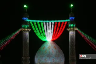 مسجد جمکران در شب نیمه شعبان 