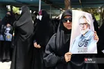 تشییع و تدفین پیکر نادر طالب‌زاده در بهشت زهرا(س)