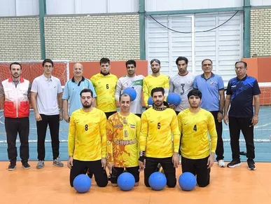 برگزاری بیست و سومین اردوی تیم ملی گلبال مردان به میزبانی ارومیه