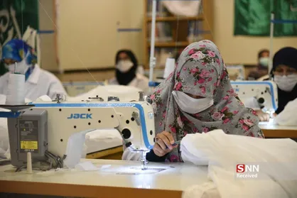 توزیع ۴۷ هزار ماسک از سوی بسیج دانشجویی قزوین در رزمایش کمک مومنانه
