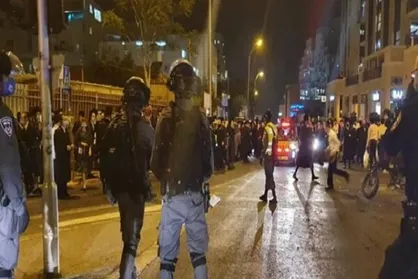 تظاهرات علیه نتانیاهو در فلسطین اشغالی