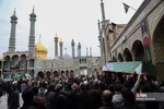 تشییع پیکر شهید مدافع حرم در قم 