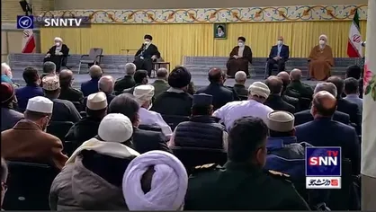 تصاویری از دیدار مسئولان نظام و سفیران کشور&zwnj;های اسلامی با رهبر انقلاب