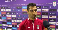 بازیکن تیم ملی فوتبال ساحلی:می‌خواهیم در آسیا هت‌تریک کنیم