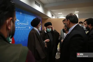 نشست خبری رئیس جمهور در قم
