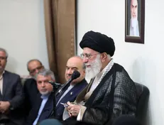 «آرین غلامی» با رهبر معظّم انقلاب دیدار کرد +تصاویر