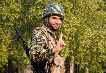 برگزاری سالگرد شهید سعید زارع در میانرود
