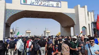 تردد بیش از ۵۱ هزار زائر از مرز مهران در شبانه‌روز گذشته