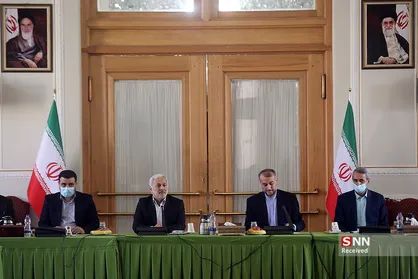 دیدار اعضای کمیسیون امنیت ملی مجلس با وزیر امور خارجه