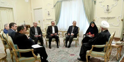 دیدار سفرای جدید ایران در ۴ کشور با روحانی