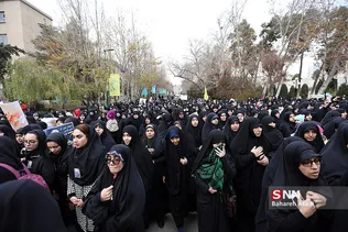 سوگواری شهادت سردار سلیمانی در دانشگاه تهران