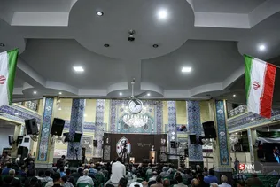 مراسم بزرگداشت سردار شهید اسماعیل احمدی در مسجد علی ابن الحسین(ع)