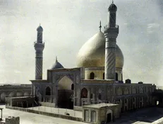 ماجرای قدیمی‌ترین عکس‌های رنگی از حرم امام حسین (ع) و حضرت عباس (ع)