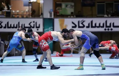 اردوی تیم&zwnj;ملی کشتی آزاد در آکادمی ملی المپیک