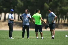 رونمایی از تونل جدید ضدعفونی کننده استقلال و تست کرونا از بازیکنان +عکس