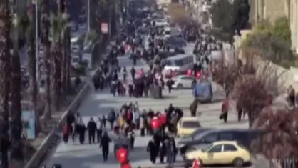 فرار اهالی حلب سوریه از آتش تروریست&zwnj;های جولانی!