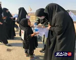 خدمت رسانی دانشجویان خواهر دانشگاه آزاد خوزستان به زائران حسینی
