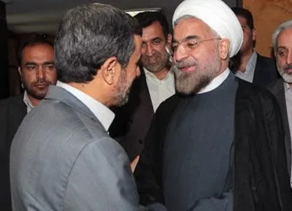 رفتار مشابه رهبر انقلاب نسبت به احمدی&zwnj;نژاد و روحانی