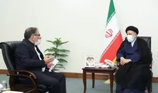 دیدار دبیر شورای عالی امنیت ملی با آیت‌الله رئیسی