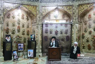 مراسم دعای عرفه در حرم حضرت معصومه (س)