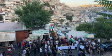 حمله نظامیان صهیونیست به تحصن‌کنندگان فلسطینی در محله سلوان قدس