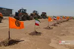 کلنگ احداث کمربندی سردار شهید سلیمانی در قم