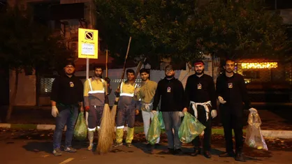 دانشجویان علوم پزشکی گلستان به یاری پاکبانان زحمت&zwnj;کش شتافتند+ تصاویر