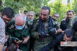 تشییع و خاکسپاری «شهید عبدالله اسکندری» در شیراز