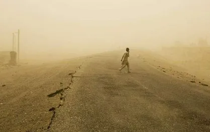 غلظت ذرات معلق در هوای زابل به ۴۲ برابر حد مجاز