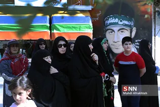 تشییع شهید مدافع حرم 