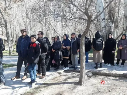 حضور پرشور انتخاباتی در دانشگاه تبریز +فیلم