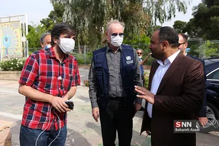 بازدید نماینده سازمان جهانی بهداشت