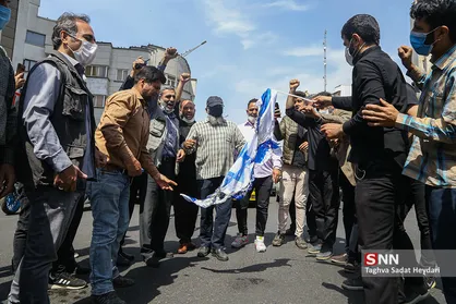 راهپیمایی خود جوش مردمی در روز قدس - ۱