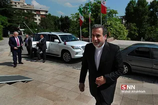 سیدعباس عراقچی، معاون سیاسی وزیر امور خارجه و سرگی ریابکوف، معاون وزیر امور خارجه روسیه