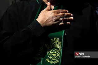 دسته عزاداری روز عاشورا حسینی