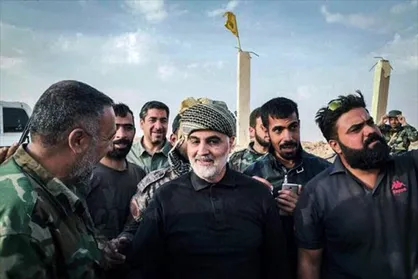گزارش رونامه لبنانی از حضور سردار سلیمانی در بوکمال