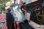 روضه خانگی در جوار خانه مادر شهید / قم